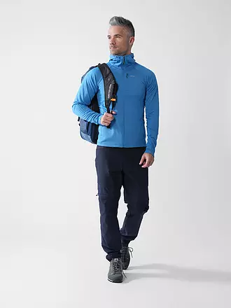 MERU | Giacca in pile da uomo Highfields con cappuccio | blau